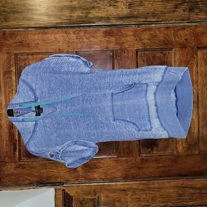 Lounge tunic with hood